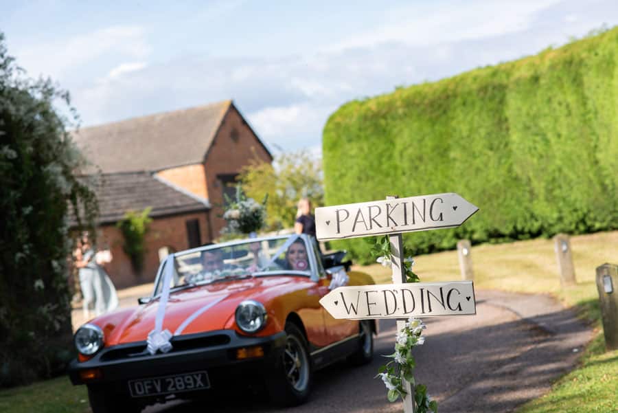 Wedding at Eastfields Farm Barns