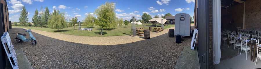 Wedding at Eastfields Farm Barns